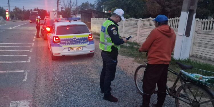 ACȚIUNI ALE POLIȚIȘTILOR RUTIERI PENTRU REDUCEREA RISCULUI RUTIER