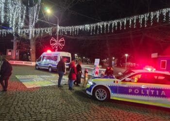 EDUCAȚIE RUTIERĂ PENTRU CEI MICI, LA TÂRGUL DE CRĂCIUN!