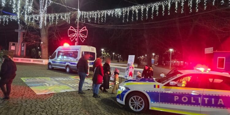 EDUCAȚIE RUTIERĂ PENTRU CEI MICI, LA TÂRGUL DE CRĂCIUN!