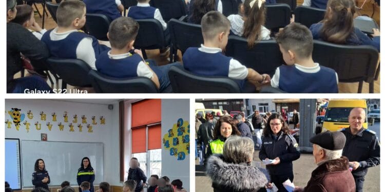 LECȚII DE SIGURANȚĂ PREDATE DE POLIȚIȘTII DE PREVENIRE