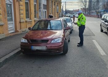 ACȚIUNE PUNCTUALĂ A POLIȚIȘTILOR RUTIERI