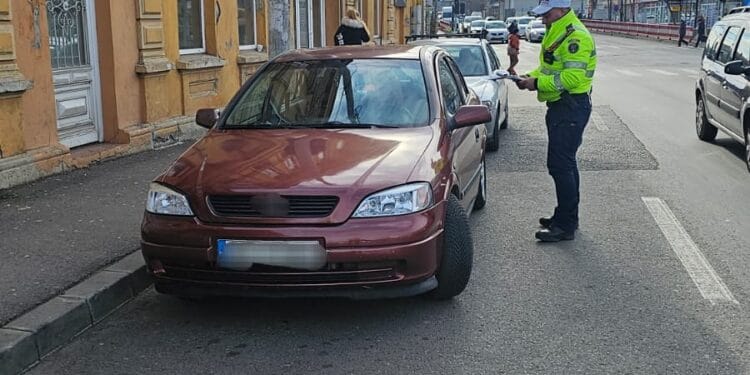 ACȚIUNE PUNCTUALĂ A POLIȚIȘTILOR RUTIERI