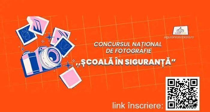 ”SIGURANȚA ÎN ȘCOALĂ, PRIN OCHII COPIILOR” – CONCURS NAȚIONAL DE FOTOGRAFIE DEDICAT ELEVILOR DE GIMNAZIU