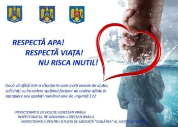 RECOMANDĂRI PENTRU SIGURANȚA CETĂȚENILOR ÎN CONTEXTUL SEZONULUI ESTIVAL, LA NIVELUL JUDEȚULUI BRĂILA