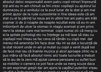 Ordin de protecție emis pentru o mamă cu patru copii