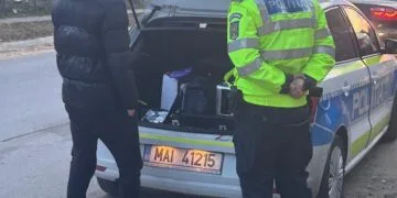 ACȚIUNE A POLIȚIȘTILOR PE DN 21 PENTRU REDUCEREA RISCULUI RUTIER