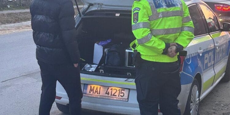 ACȚIUNE A POLIȚIȘTILOR PE DN 21 PENTRU REDUCEREA RISCULUI RUTIER