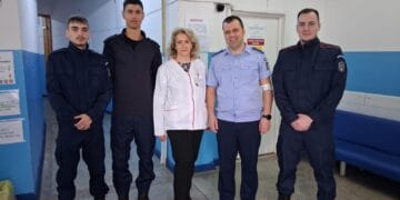 Donarea de sânge, un gest devenit tradiție pentru jandarmii brăileni