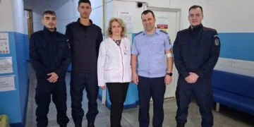 Donarea de sânge, un gest devenit tradiție pentru jandarmii brăileni
