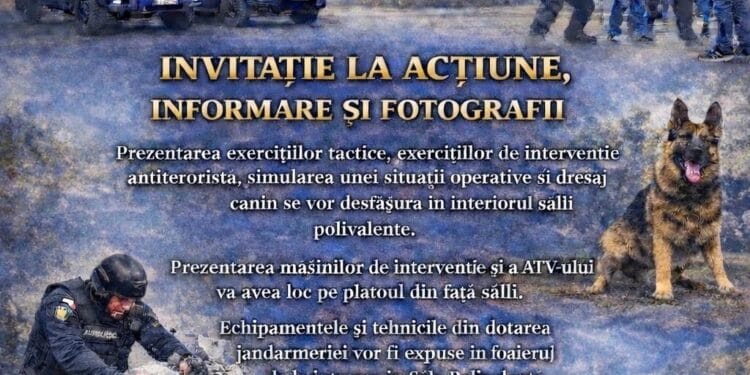 COMUNICAT DE PRESĂ – INVITAȚIE 30.03.2026 ZIUA JANDARMERIEI ROMÂNE 03 APRILIE