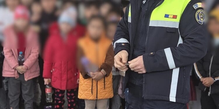 Activități de informare și prevenire desfășurate de polițiștii de siguranță școlară în localitatea Șuțești