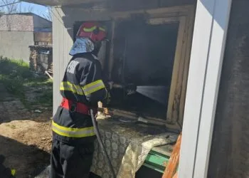 Incendiu grav